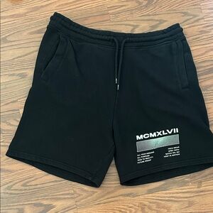 H&M Black Athletic Men's Shorts